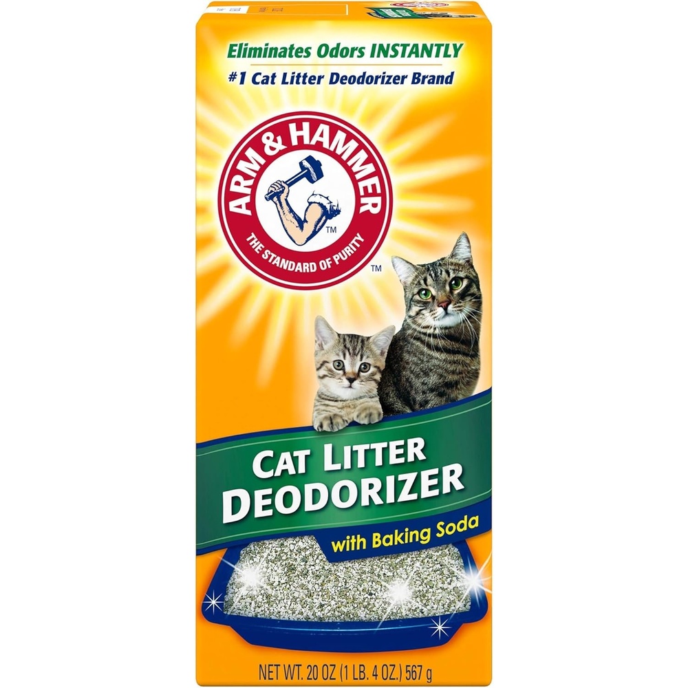 image:imageArm amp Hammer Forever Fresh Cat Litter Deodorizer Wild Lavender Essential Oils Baking Soda Odor Neutralizer 30 oz Pack of 6 Packaging May VaryDouble Duty