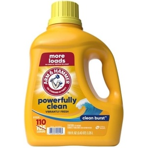 ARM & HAMMER Clean Burst, 110 Loads Liquid Laundry Detergent, 110 fl oz