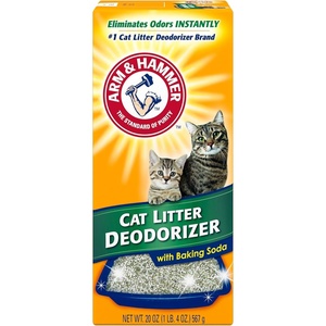 Arm & Hammer Forever Fresh Cat Litter Deodorizer, Wild Lavender, Essential Oils, Baking Soda Odor Neutralizer, 30 oz. Pack of 6 (Packaging May Vary)(Double Duty)