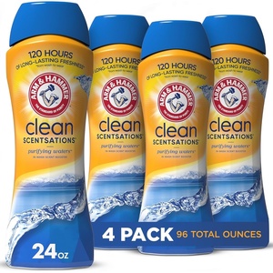 Arm & Hammer In-Wash Scent Booster, Purifying Waters, 24 oz, Pack of 4(24 Ounce (Pack of 4))