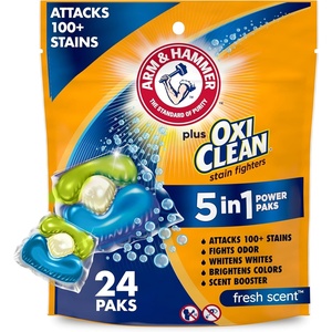 Arm & Hammer Sensitive Fresh Scent 5-IN-1 Power Paks, 42 count(Fresh Scent)