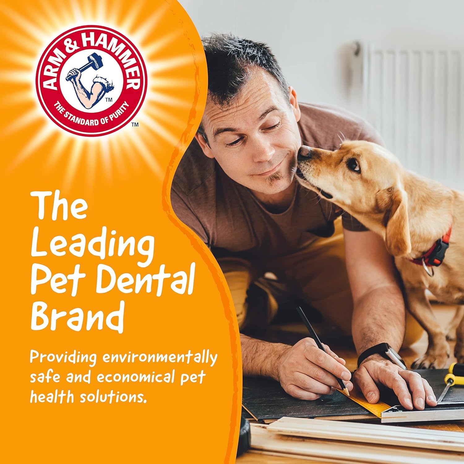 image:imageArm amp Hammer for Pets Chew Tools Collection Wood Blend Pliers Chew Toy for Dogs Compressed Wood with Baking Soda Safer amp Durable Alternative to Chewing Sticks 7 InchPliers