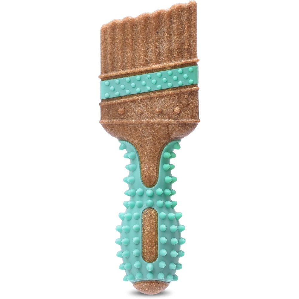 image:imageArm amp Hammer for Pets Chew Tools Collection Wood Blend Pliers Chew Toy for Dogs Compressed Wood with Baking Soda Safer amp Durable Alternative to Chewing Sticks 7 InchPaintbrush