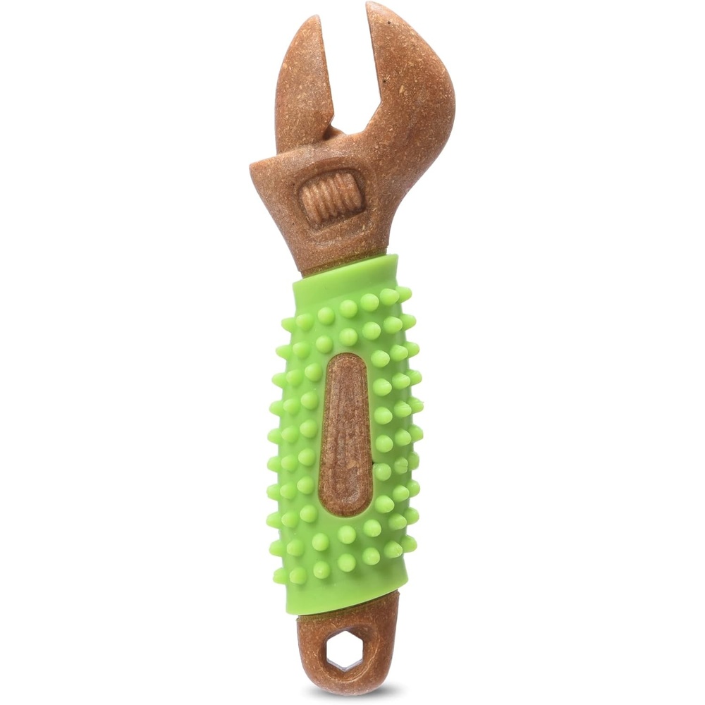 image:imageArm amp Hammer for Pets Chew Tools Collection Wood Blend Pliers Chew Toy for Dogs Compressed Wood with Baking Soda Safer amp Durable Alternative to Chewing Sticks 7 InchWrench