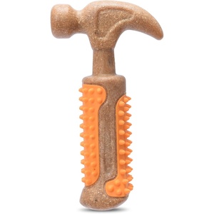 Arm & Hammer for Pets Chew Tools Collection, Wood Blend Pliers Chew Toy for Dogs, Compressed Wood with Baking Soda, Safer & Durable Alternative to Chewing Sticks, 7 Inch(Hammer)