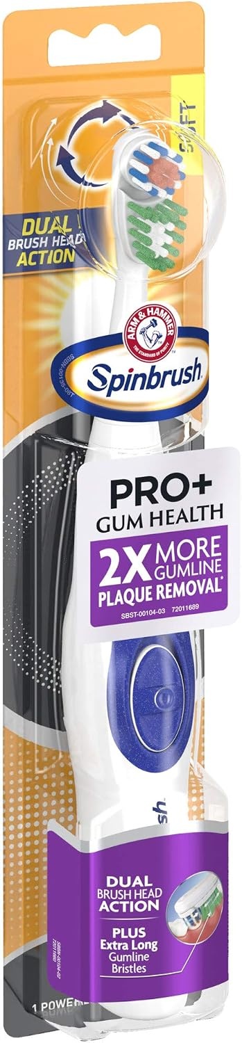 image:imageSpinbrush PRO Gum Health Powered Toothbrush 1 count1 Count Pack of 1